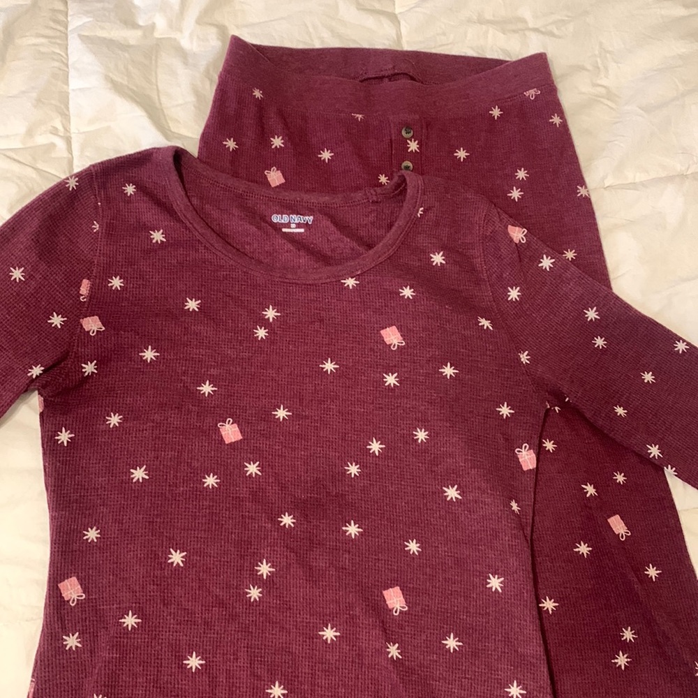 Old Navy Christmas pajamas